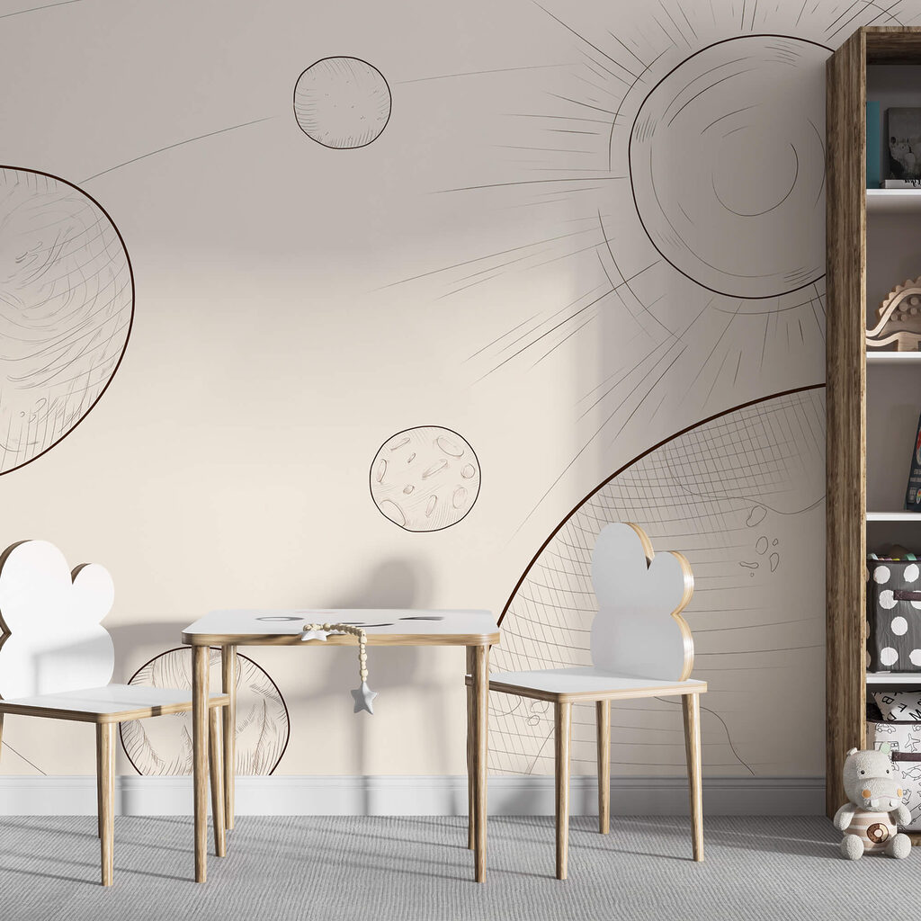 Planetas en trazo fino — interior 1