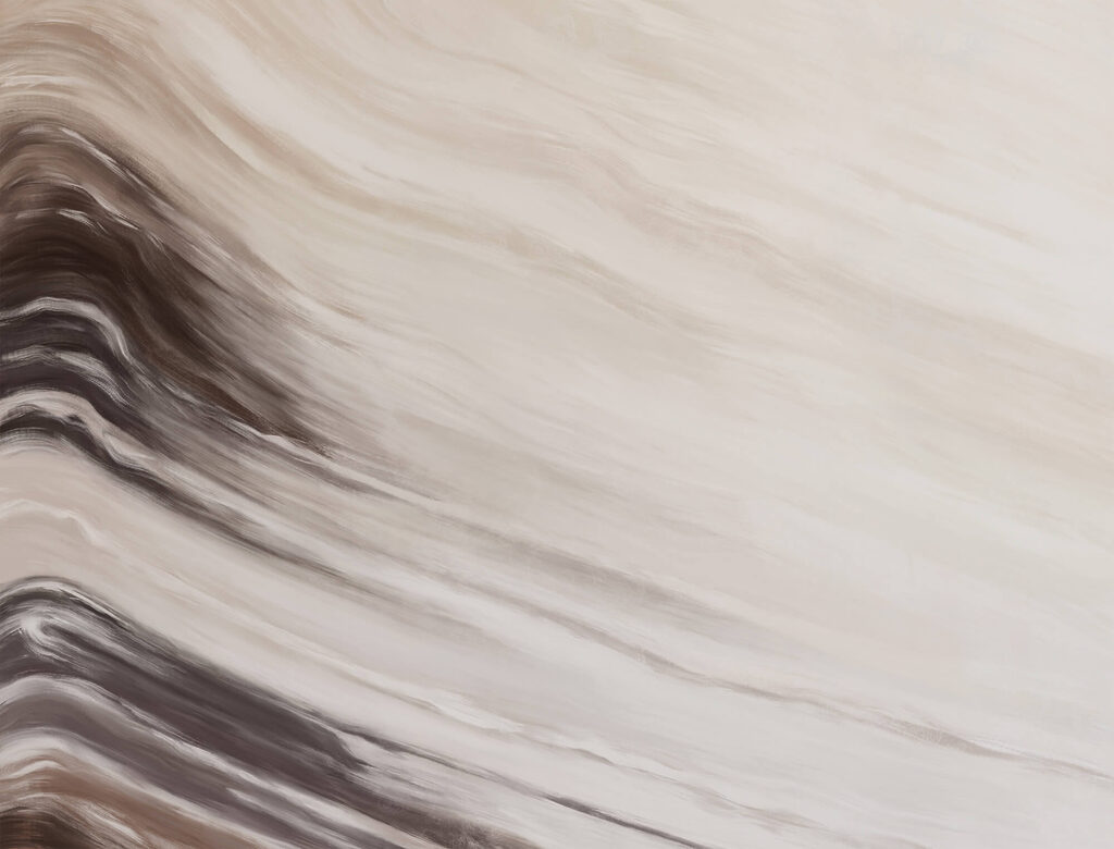 Pintura fluida en pardos — diseño completo
