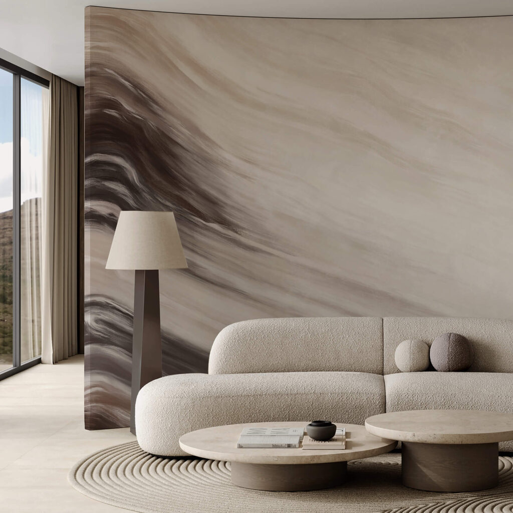 Pintura fluida en pardos — interior 3