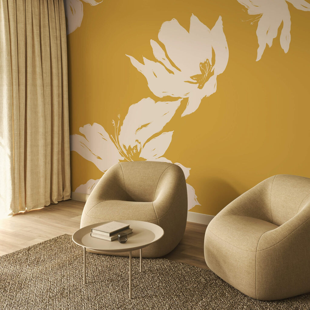 Siluetas de flores — interior 2
