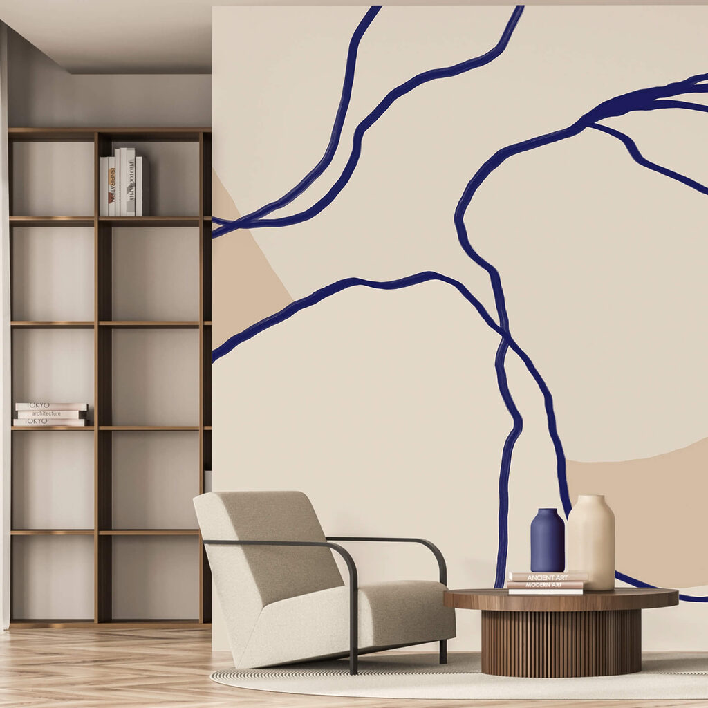 Líneas sueltas sobre color — interior 4