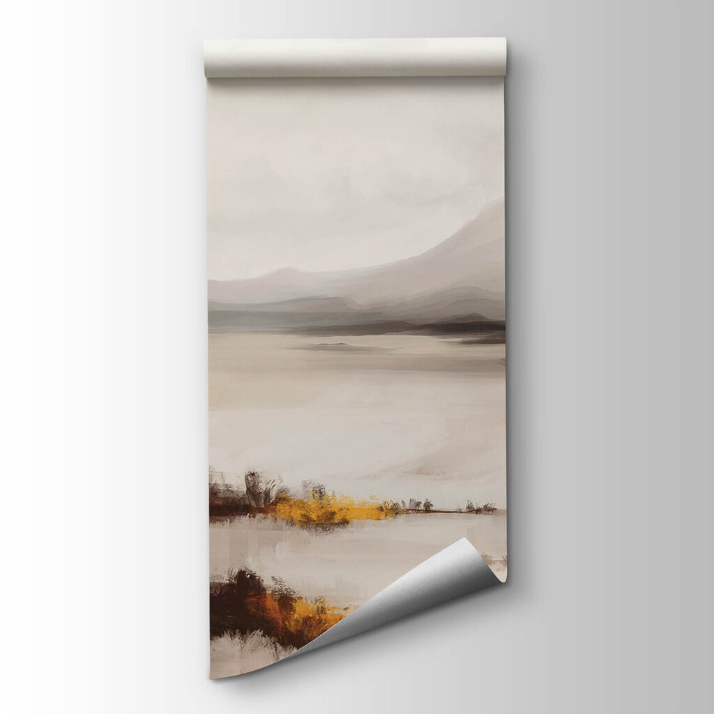 Lago con orilla ocre — vista del producto