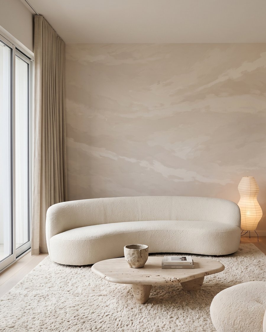 Ondas suaves de pintura — interior 4