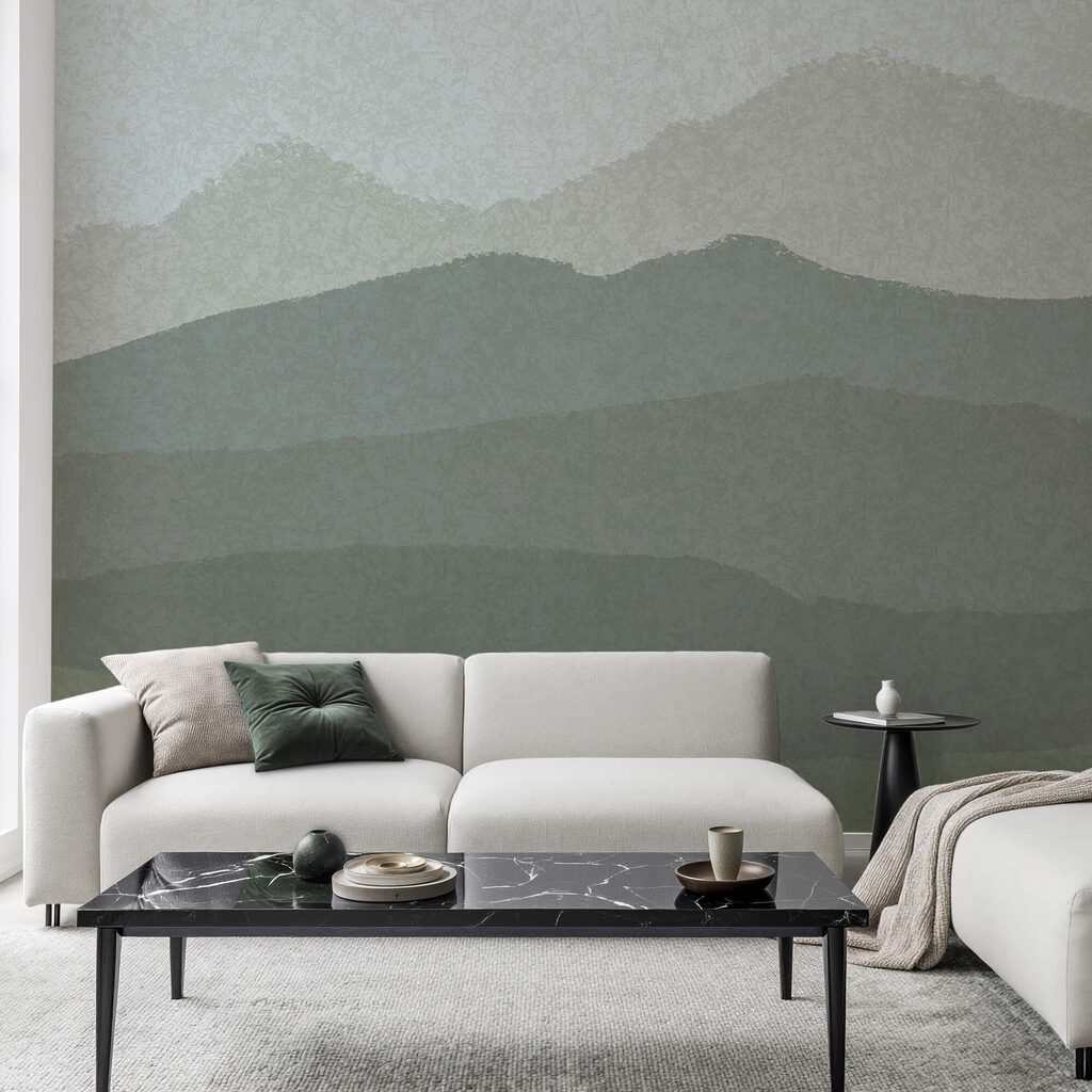 Montañas en capas verdes — interior 2
