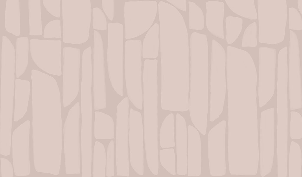 Mosaico rosa con curvas — diseño completo