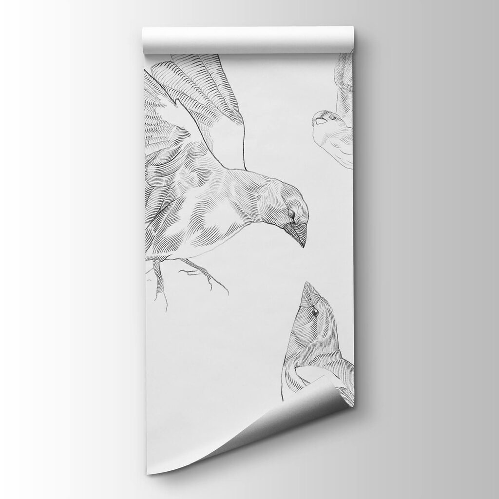 Aves voladoras a lápiz — vista del producto