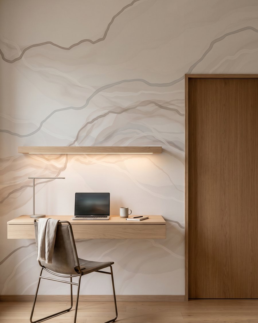 Vetas claras como corrientes — interior 5
