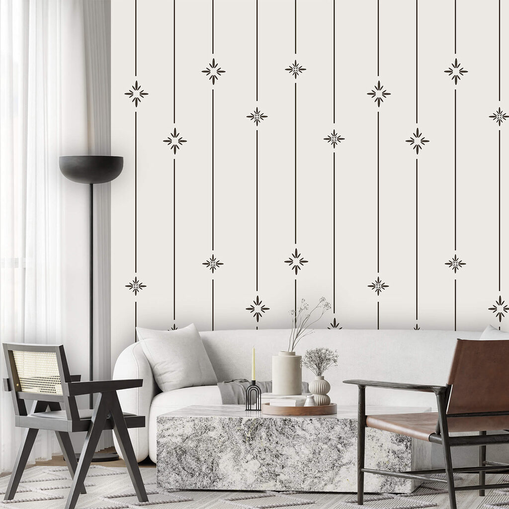 Estrellas sobre líneas finas — interior 1