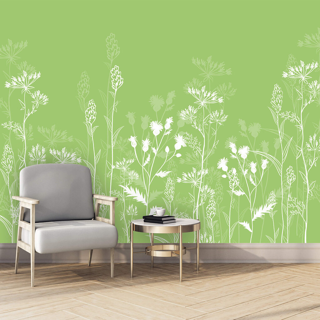 Tallos altos, verde oliva — interior 2