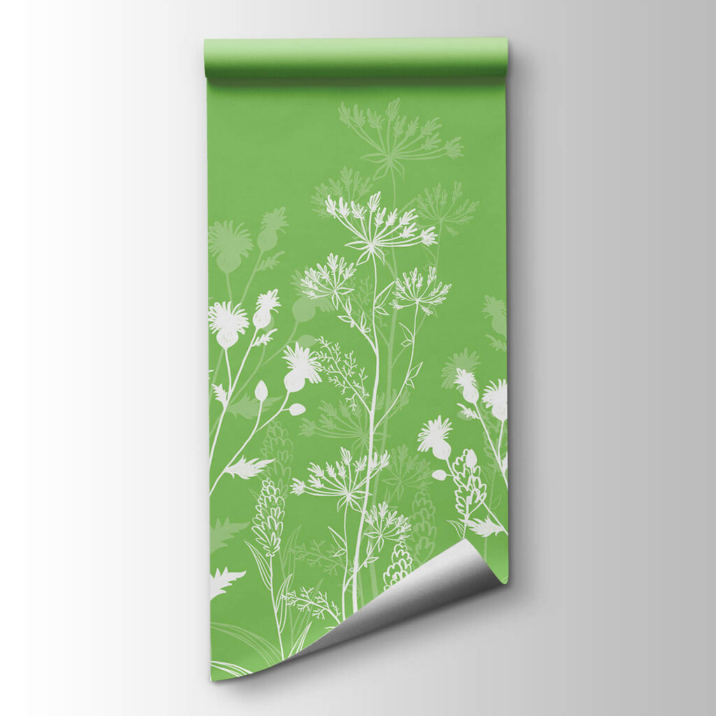 Tallos altos, verde oliva — vista del producto