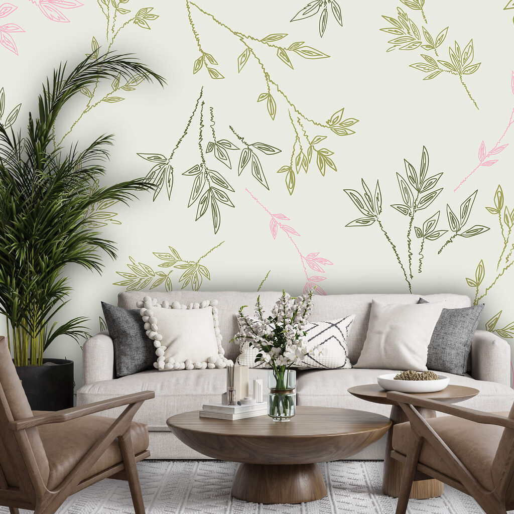 Ramitas rosas y verdes — interior 2