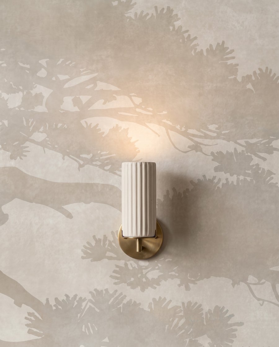 Árbol en la niebla — detalle