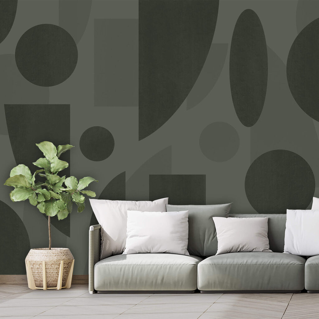 Formas geométricas verdes — interior 2