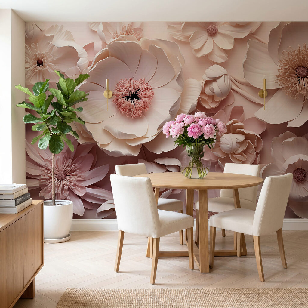Flores en capas densas — interior 2