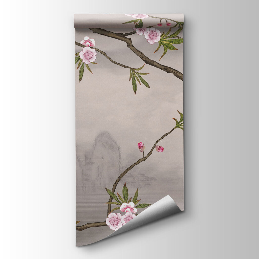Flores sobre agua quieta — vista del producto