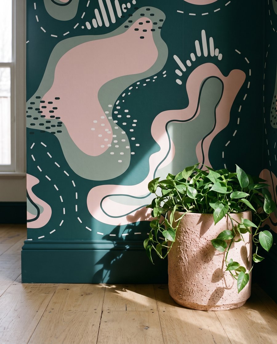 Formas con bordes punteados — detalle
