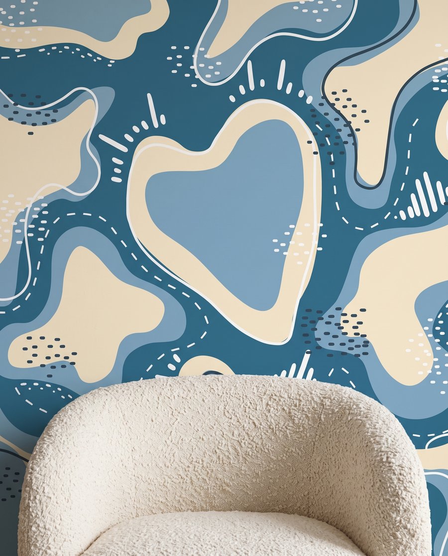 Formas con bordes punteados — detalle