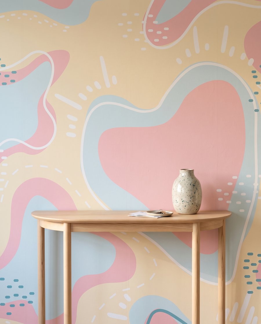 Formas con bordes punteados — detalle