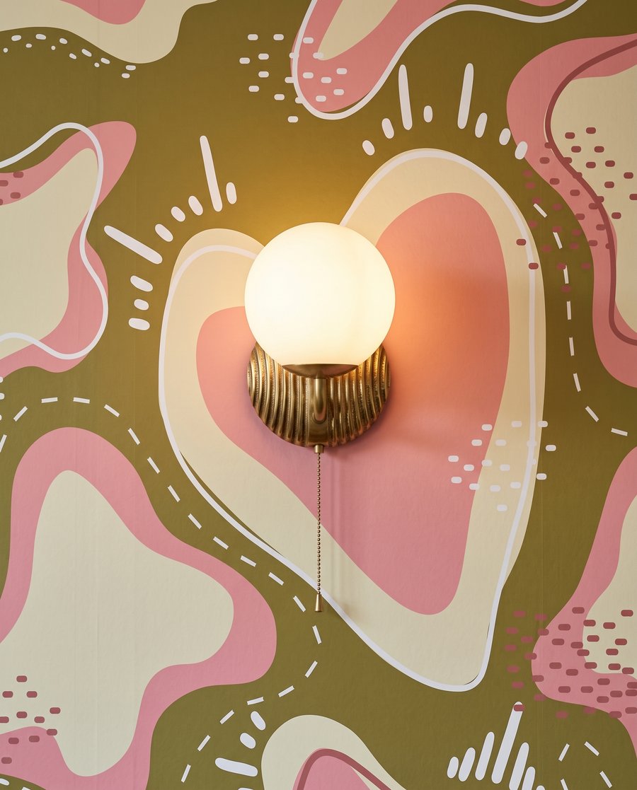 Formas con bordes punteados — detalle