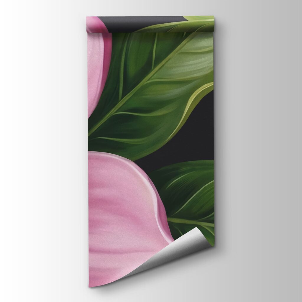 Magnolias rosas en rama — vista del producto