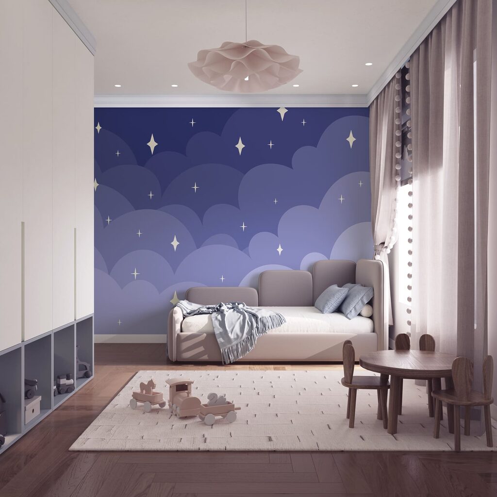 Nubes entre estrellas — interior 1