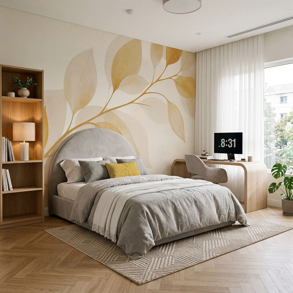 Rama en diagonal suave — interior 1