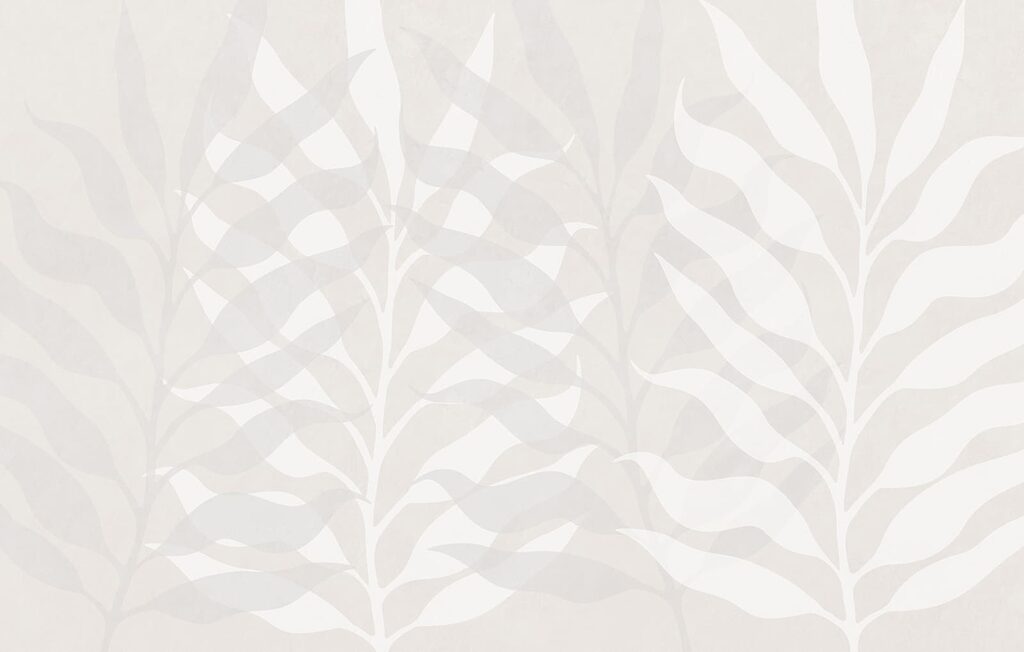Ramas blancas translúcidas — diseño completo