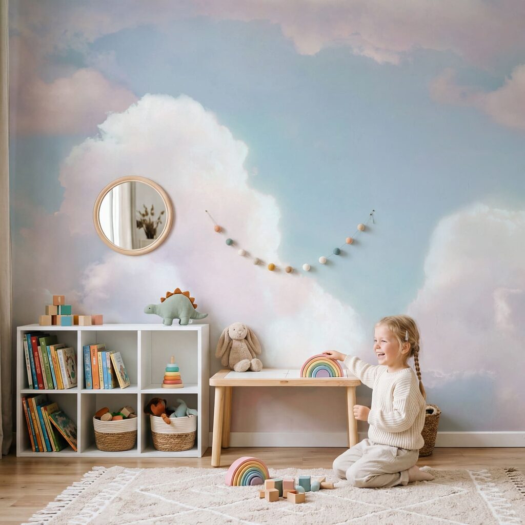 Nubes en tonos pastel — interior 3