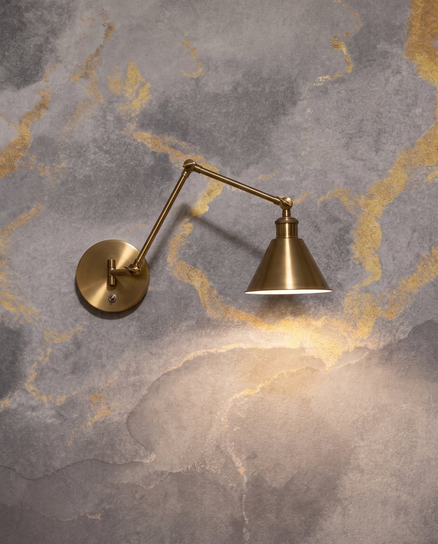 Efecto mármol dorado — detalle