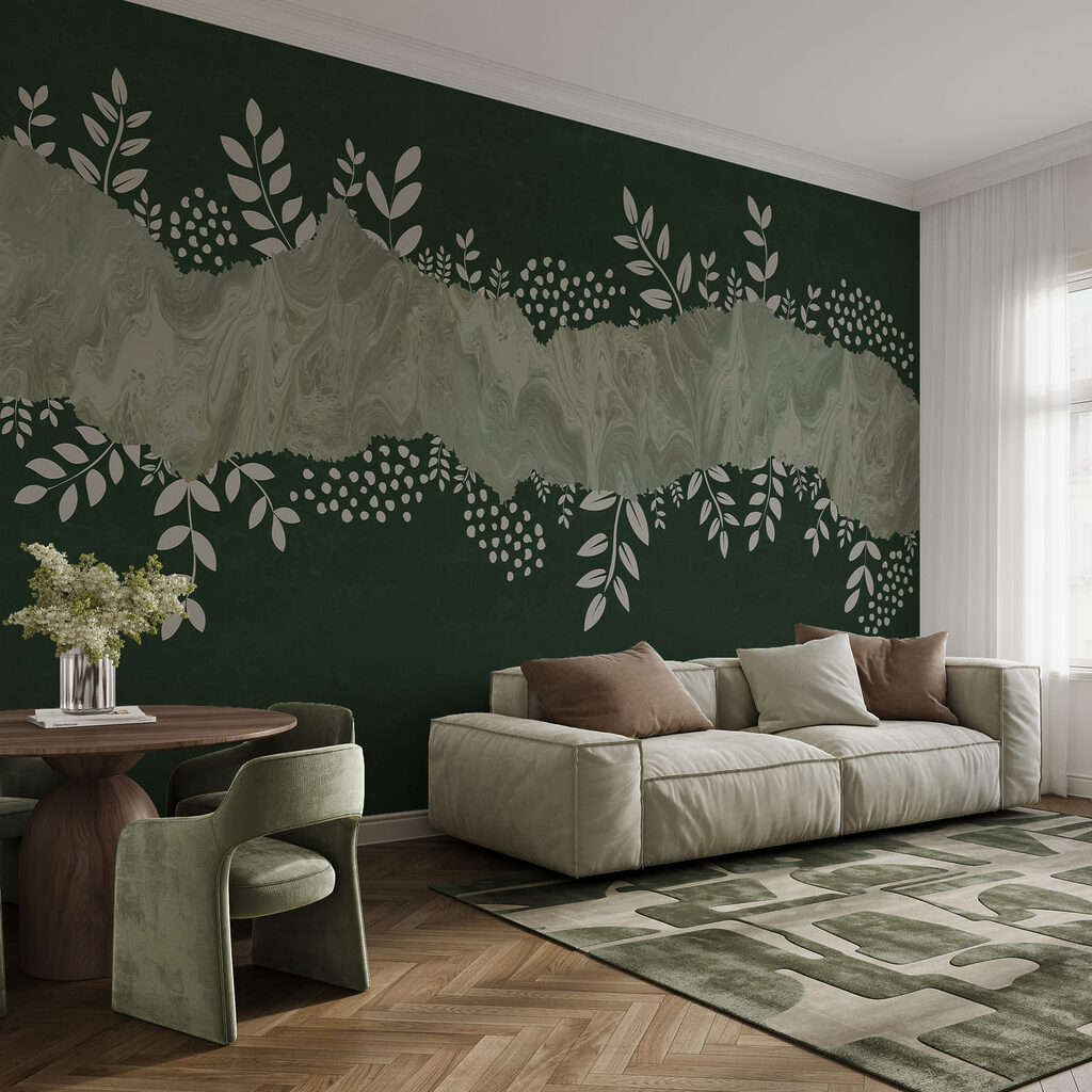 Ramitas sobre una franja — interior 1