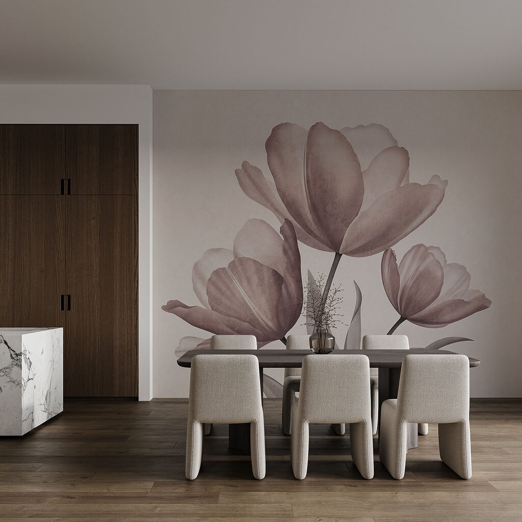 Tres tulipanes — interior 2