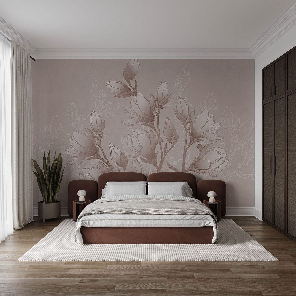 Magnolias en contornos finos — interior 1
