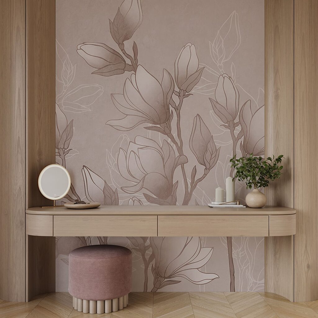 Magnolias en contornos finos — interior 2