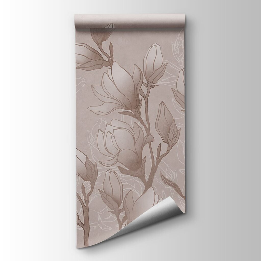 Magnolias en contornos finos — vista del producto