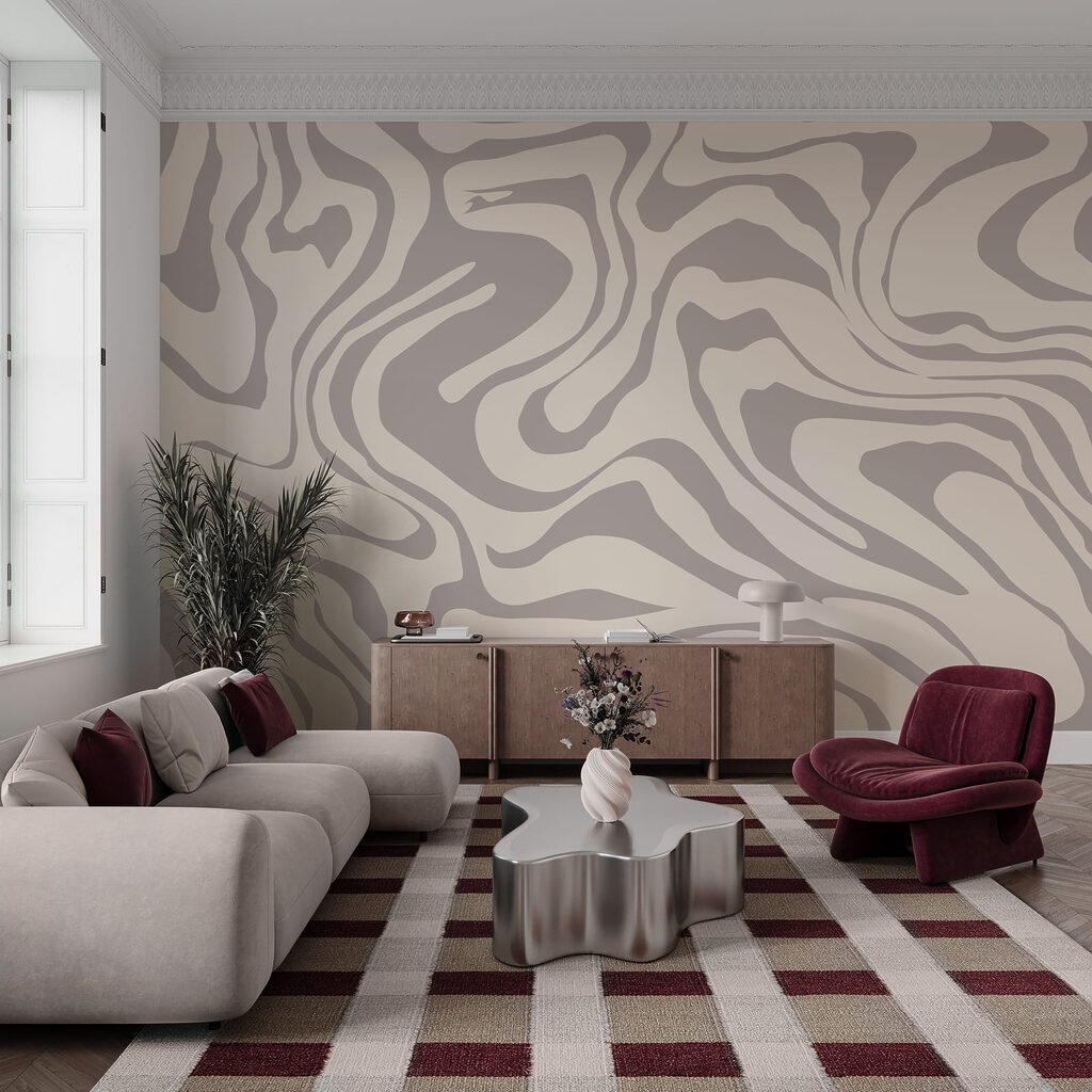 Trazos ondulados de color — interior 1