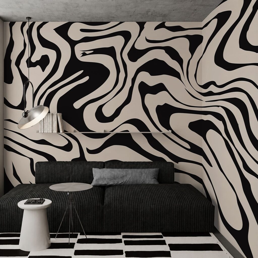 Trazos ondulados de color — interior 1