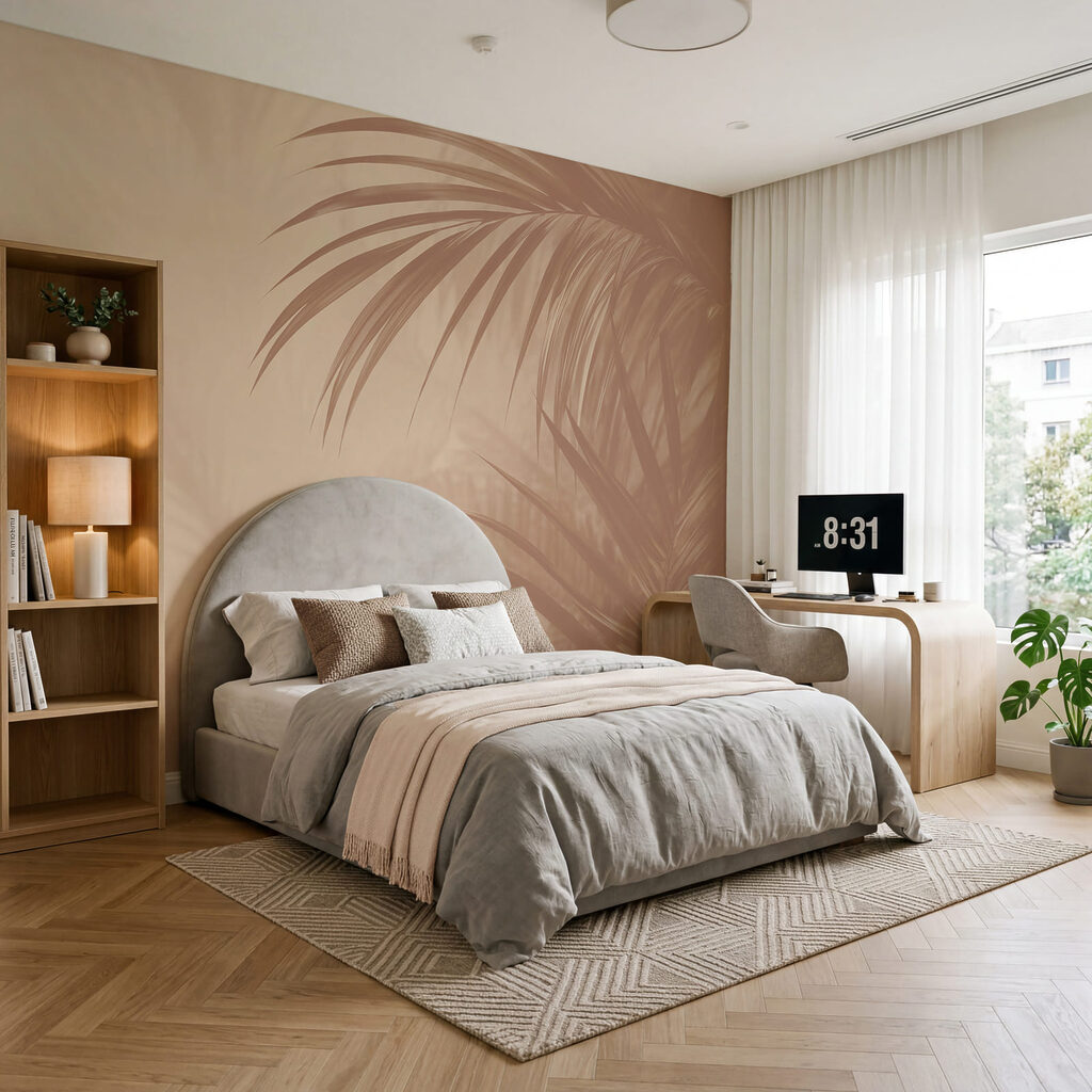 Palmeras tras la neblina — interior 2