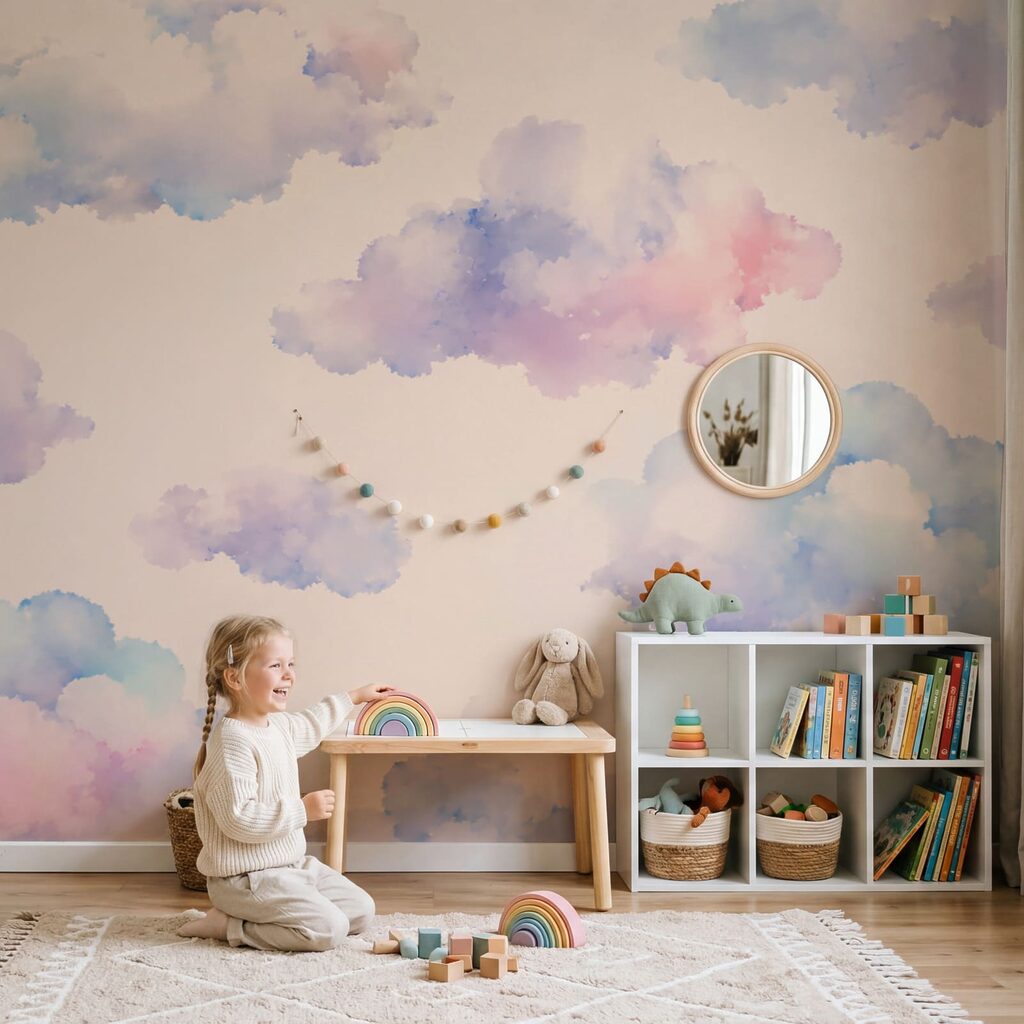 Nubes suaves en acuarela — interior 1