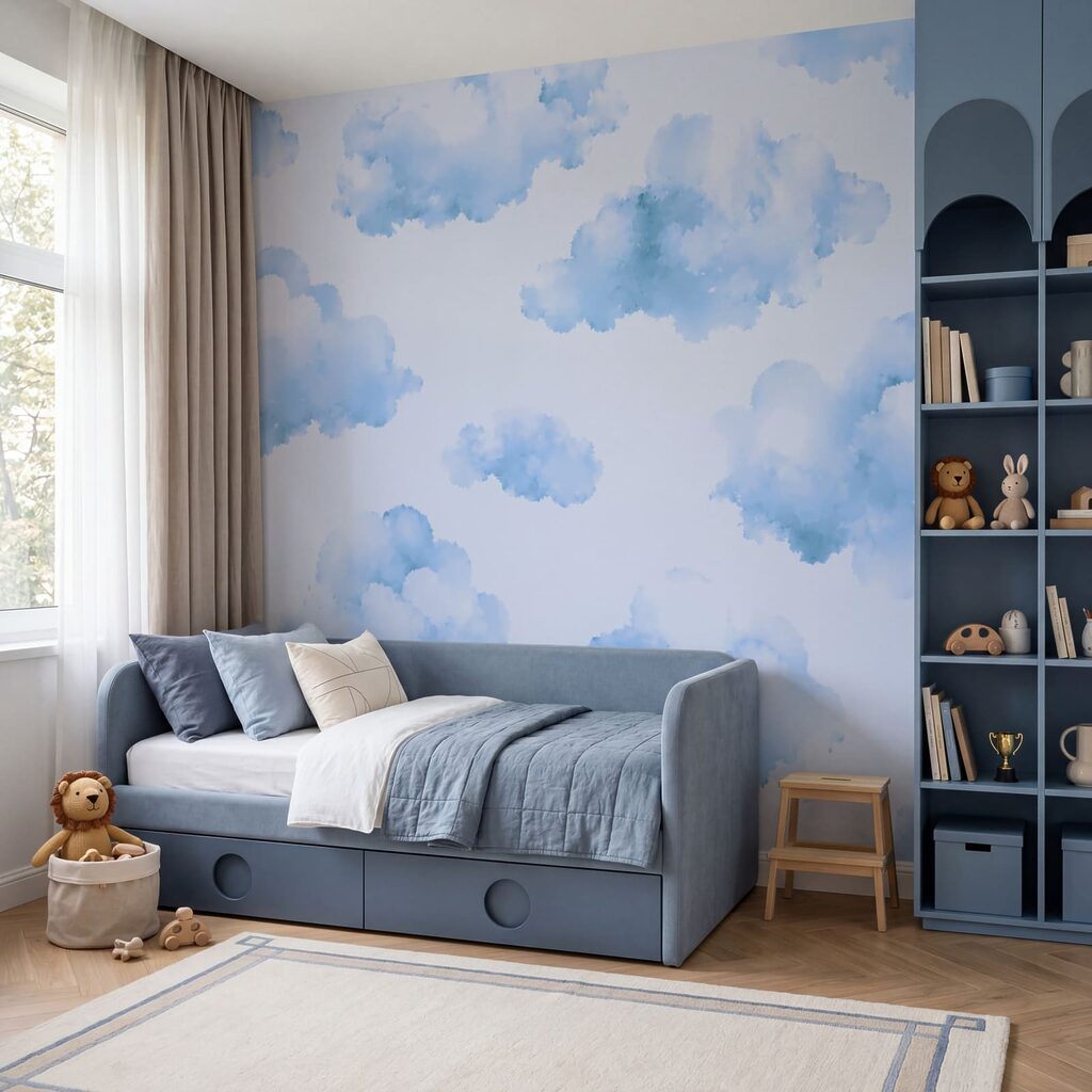 Nubes suaves en acuarela — interior 1
