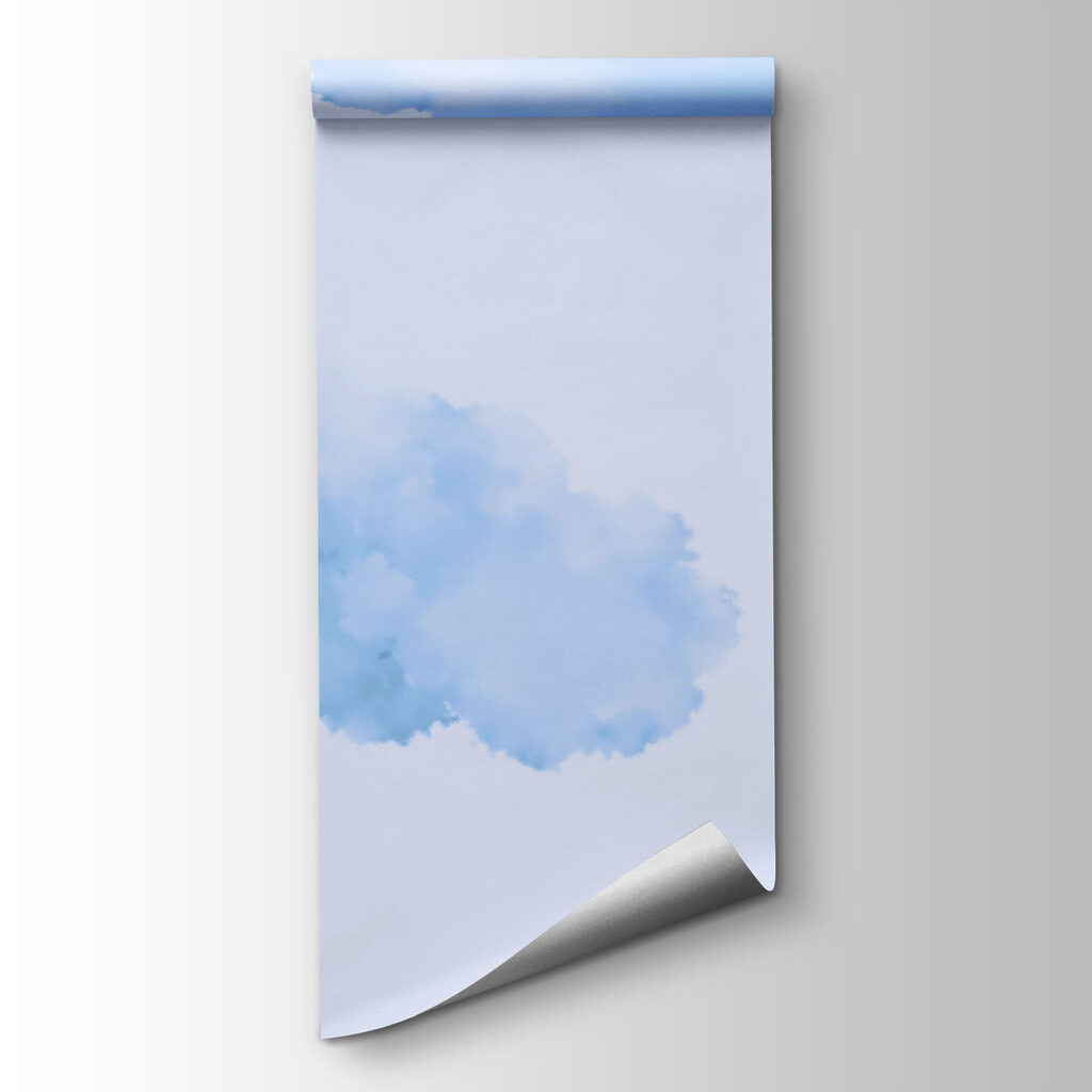 Nubes suaves en acuarela — vista del producto