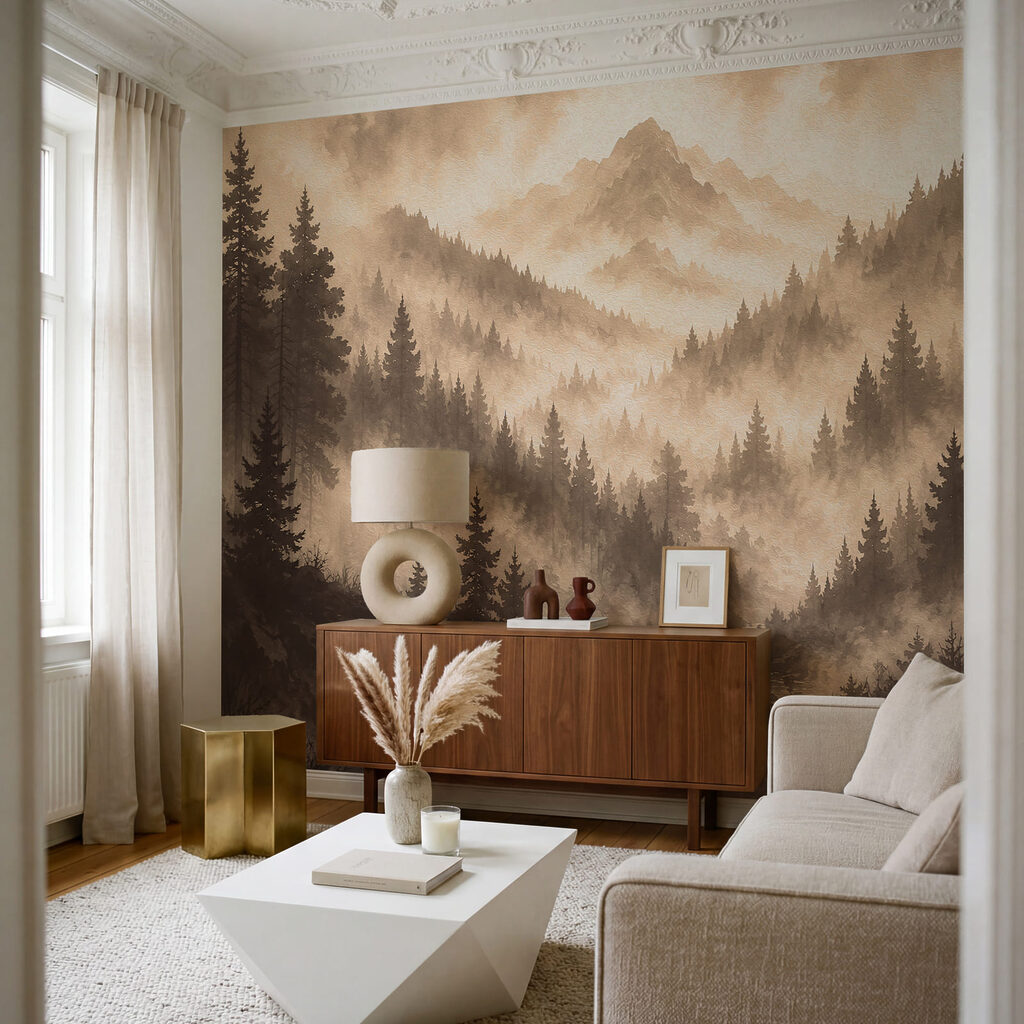 Pinares entre la niebla — interior 2