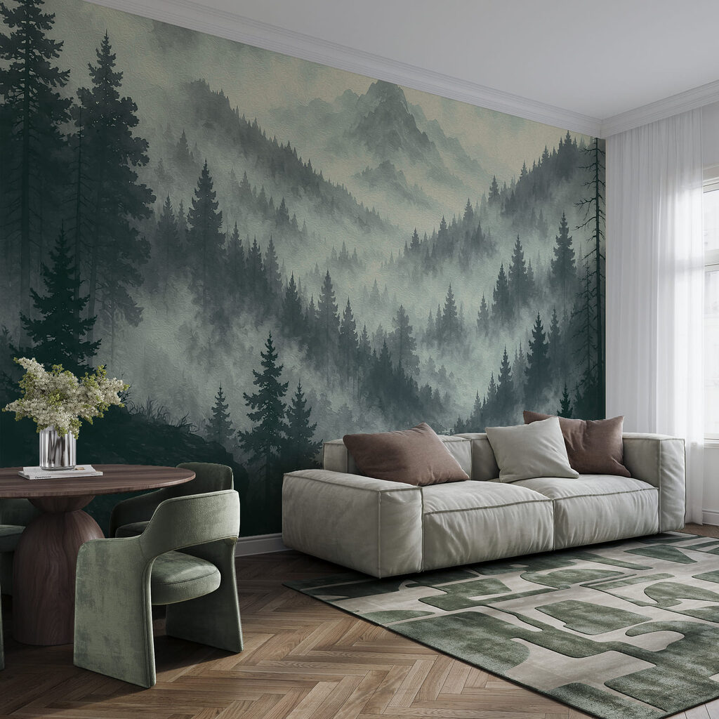 Pinares entre la niebla — interior 1