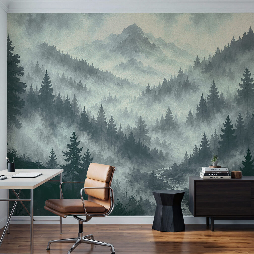 Pinares entre la niebla — interior 3