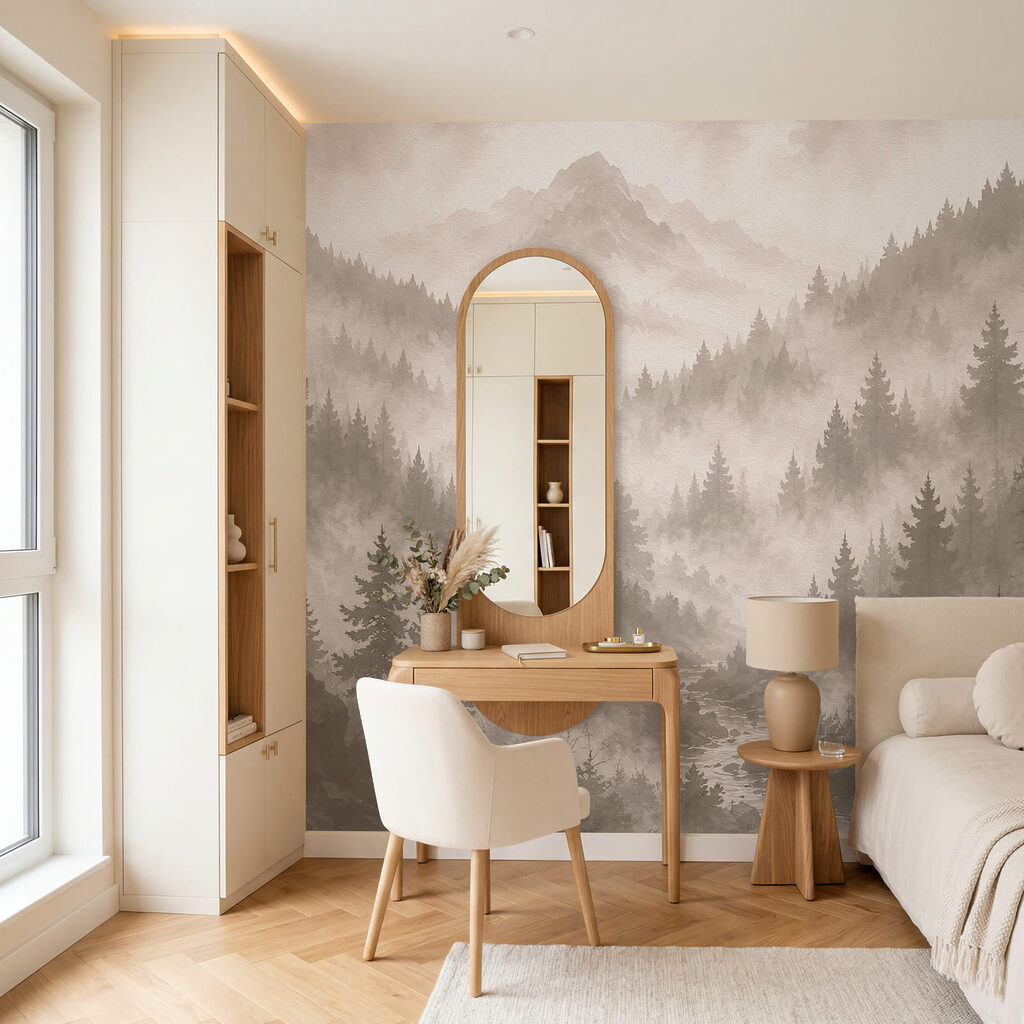 Pinares entre la niebla — interior 2