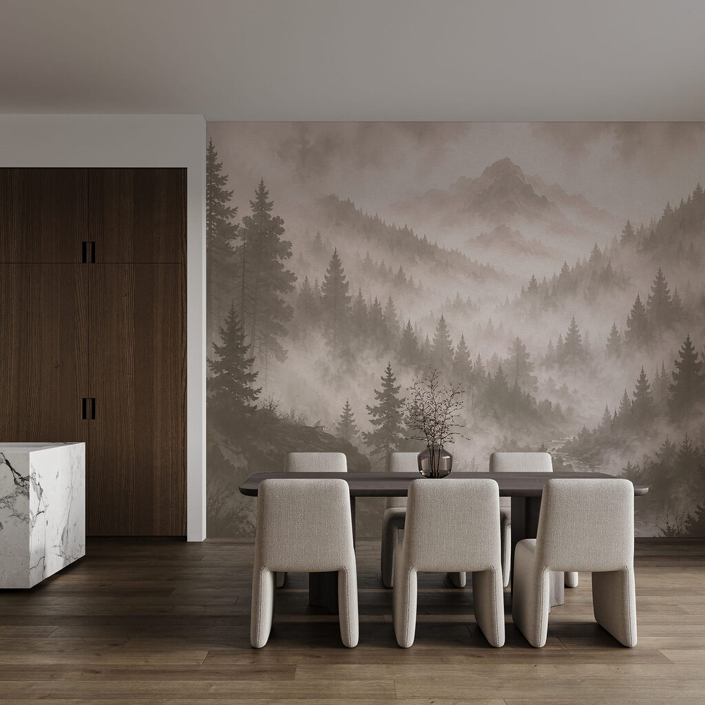 Pinares entre la niebla — interior 3