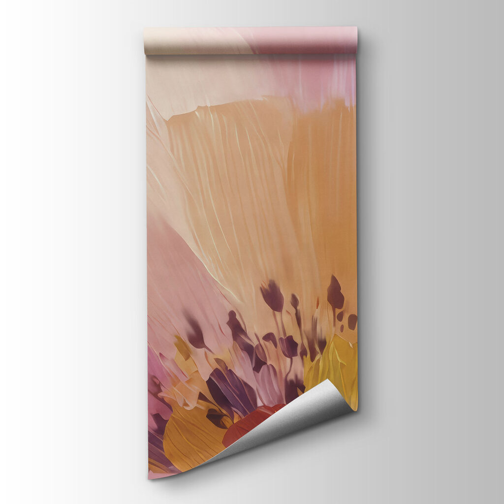 Flor en pinceladas amplias — vista del producto