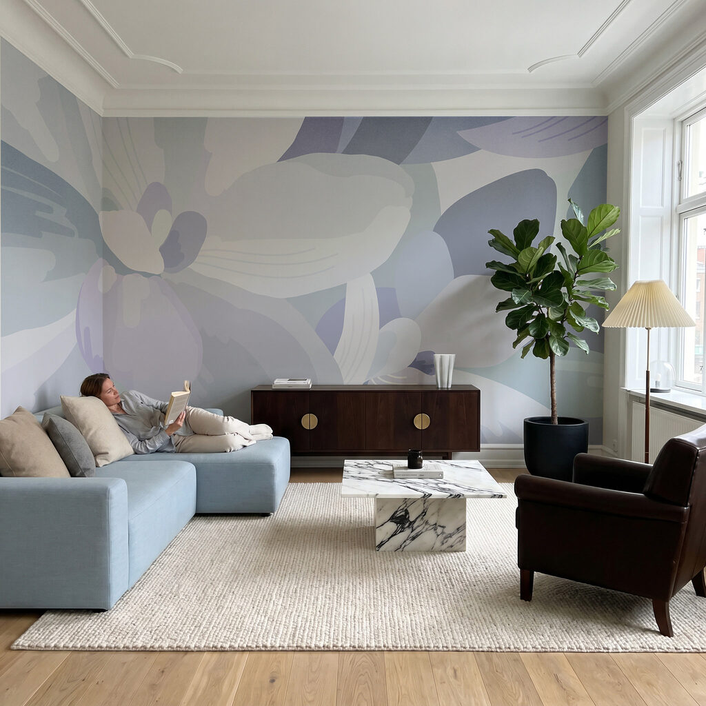 Flores superpuestas en pastel — interior 6