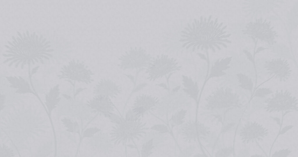 Sombras florales difuminadas — diseño completo