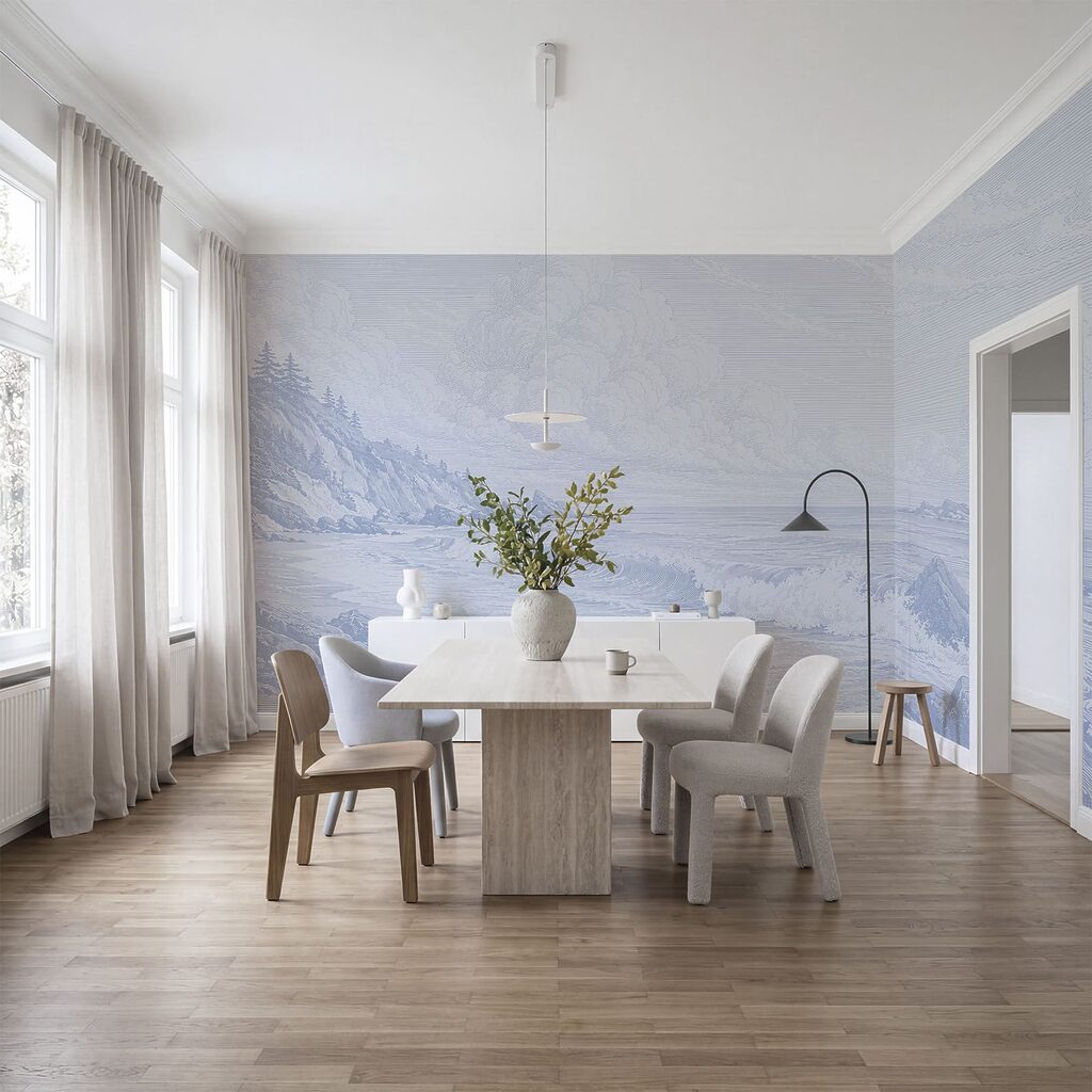 Olas junto al pinar — interior 1