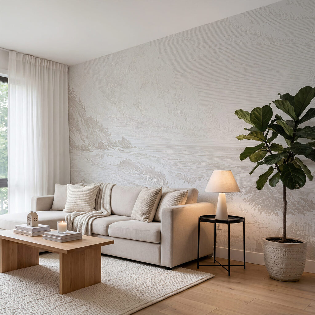 Olas junto al pinar — interior 2